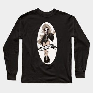 Safety Pin Long Sleeve T-Shirt